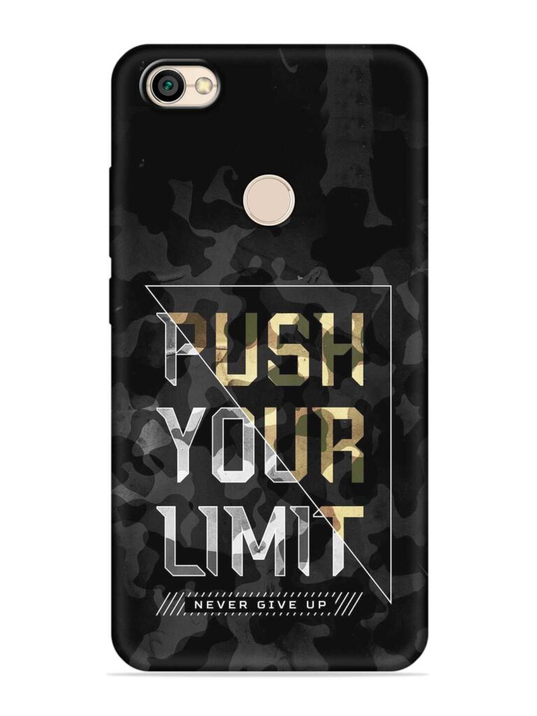 Push Your Limits Soft Silicone Case for Xiaomi Redmi Y1 Zapvi