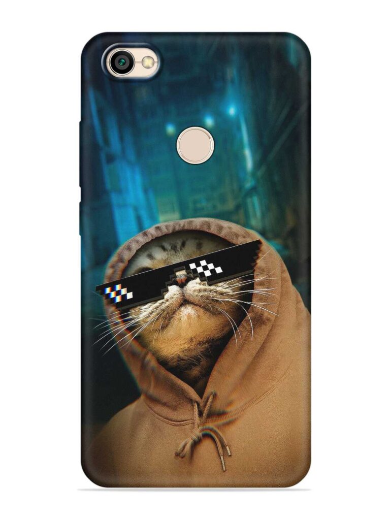 Thug Life Cat Soft Silicone Case for Xiaomi Redmi Y1 Zapvi
