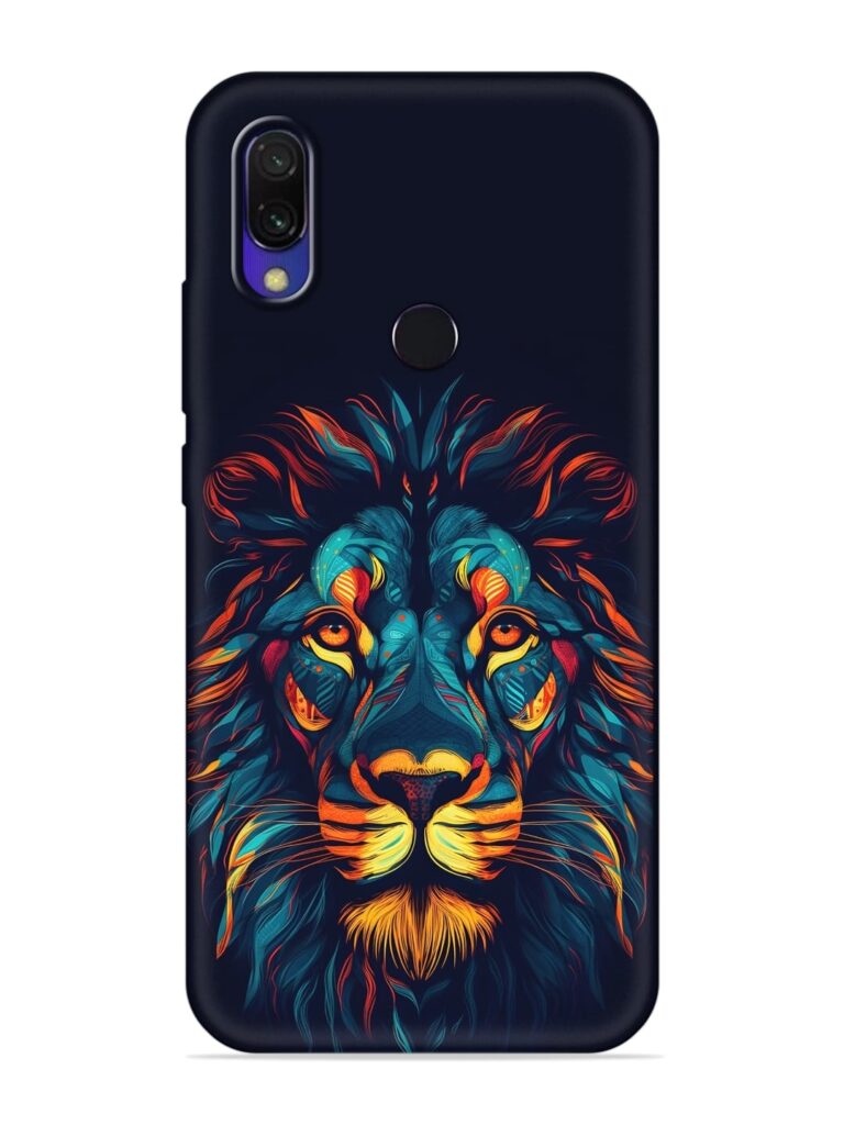 Colorful Lion Soft Silicone Case for Xiaomi Redmi Y3 Zapvi