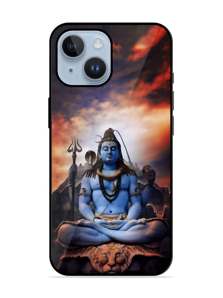 Jai Jai Shiv Glossy Metal TPU Case for Apple iPhone 14 Plus Zapvi