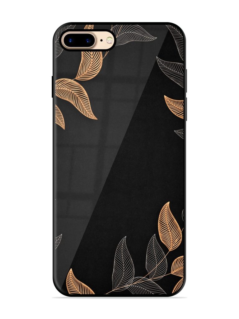 Foliage Art Premium Glass Case for Apple Iphone 7 Plus Zapvi