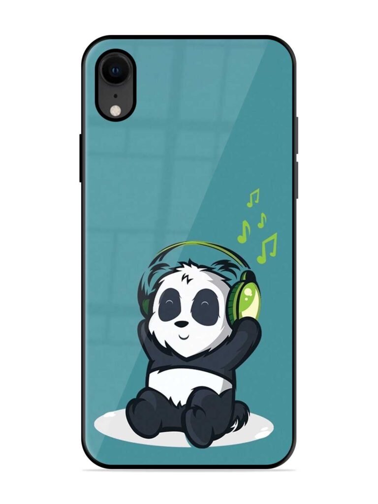 Music Panda Glossy Metal TPU Case for Apple Iphone XR Zapvi