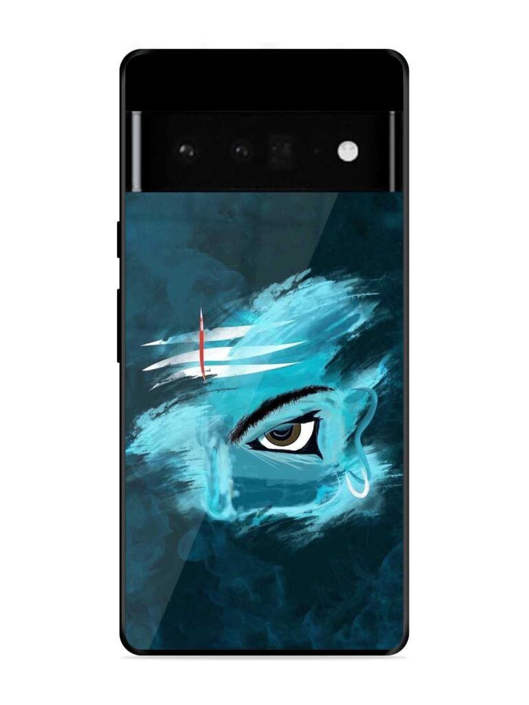 Lord Shiva Glossy Metal Phone Cover for Google Pixel 6 Pro Zapvi
