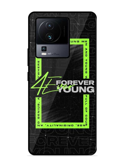 Forever Young Glossy Metal TPU Case for iQOO Neo 7 Pro (5G) Zapvi