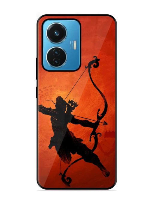 Illustration Lord Rama Glossy Metal Phone Cover for iQOO Z6 (44W) Zapvi