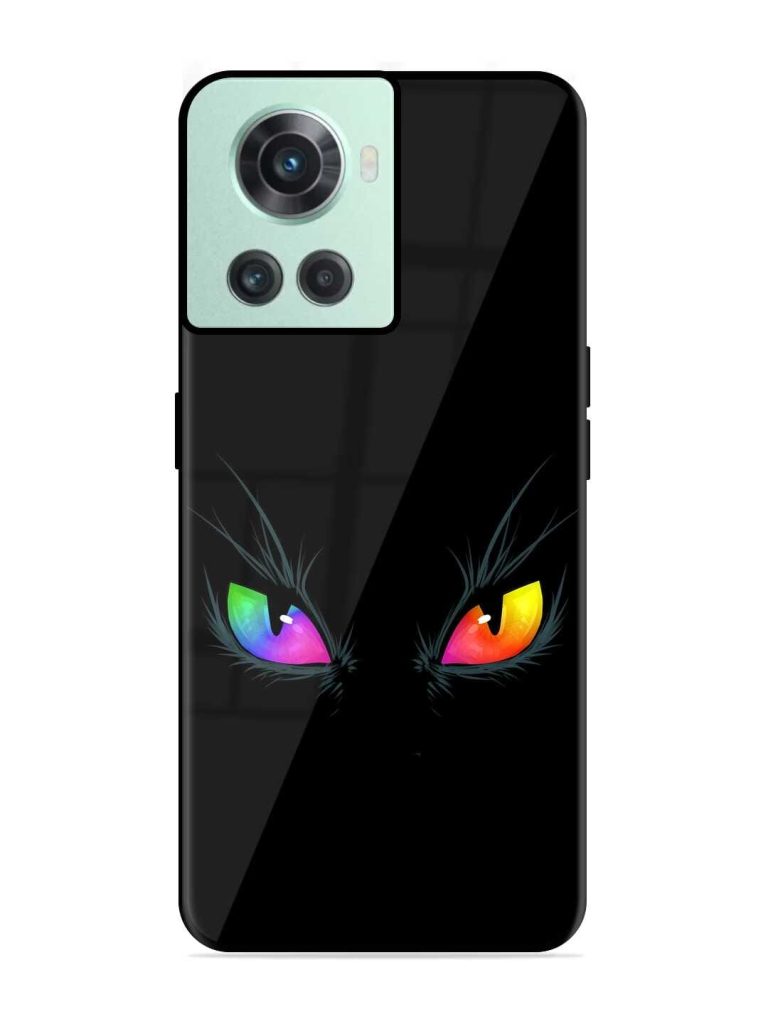 Cat Eyes Glossy Metal TPU Case for OnePlus 10R (5G) Zapvi