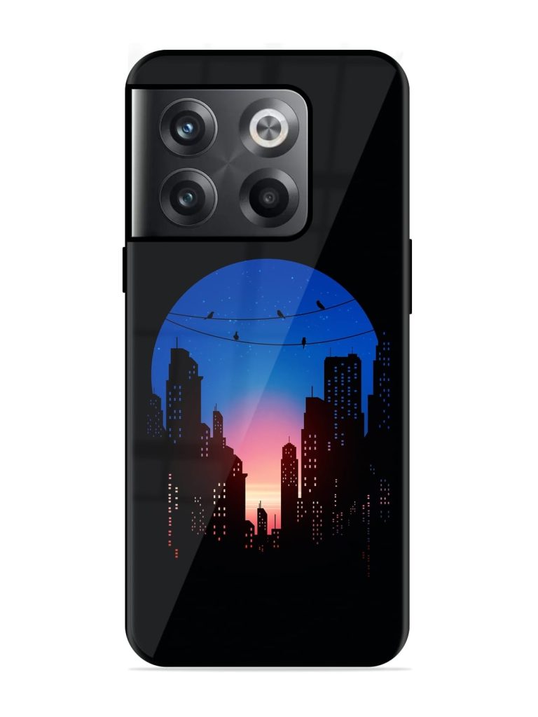 Minima City Vibe Premium Glass Case for OnePlus 10T (5G) Zapvi