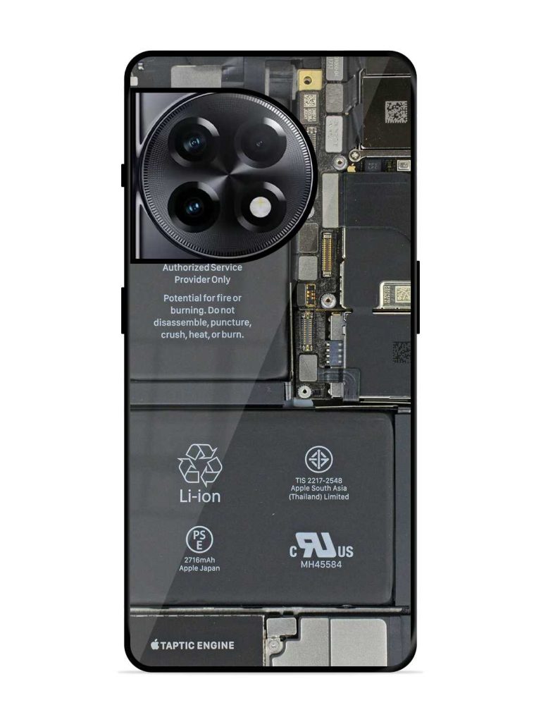 Phone Insider Glossy Metal TPU Case for OnePlus 11R (5G) Zapvi