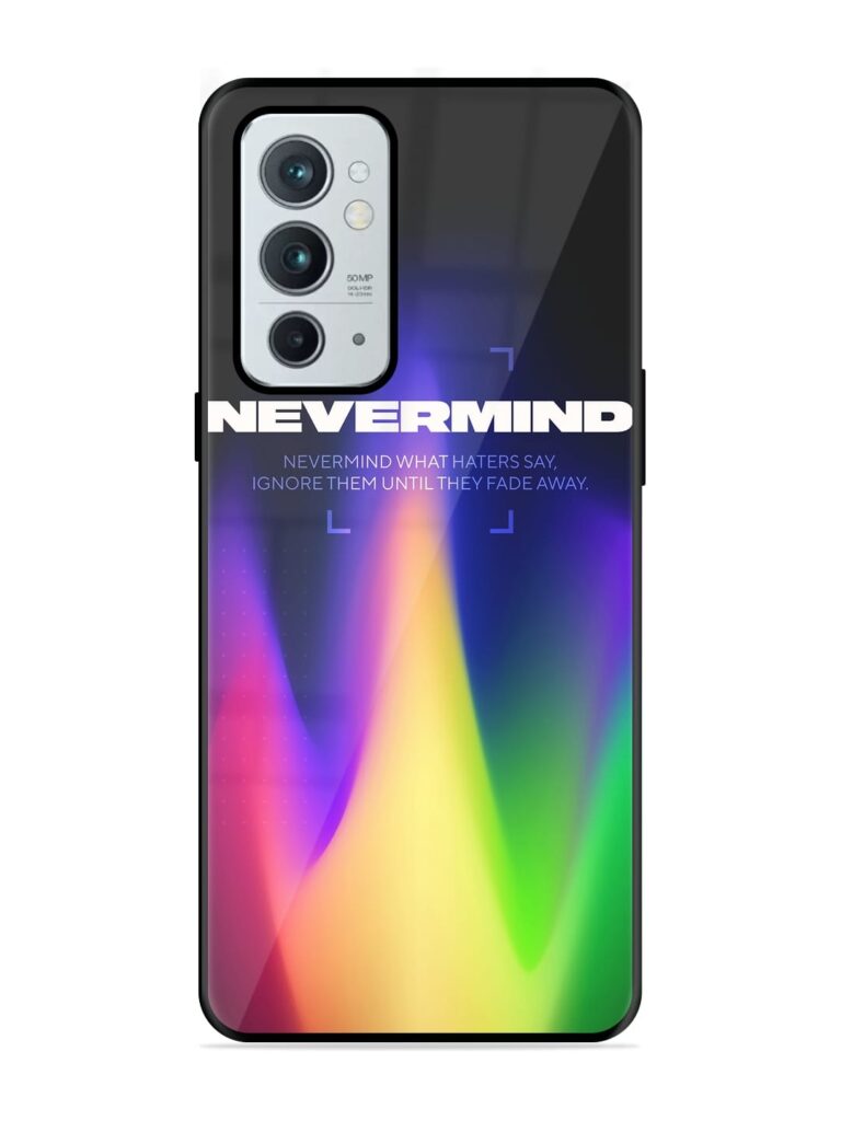 Nevermind Glossy Metal TPU Case for OnePlus 9RT (5G) Zapvi