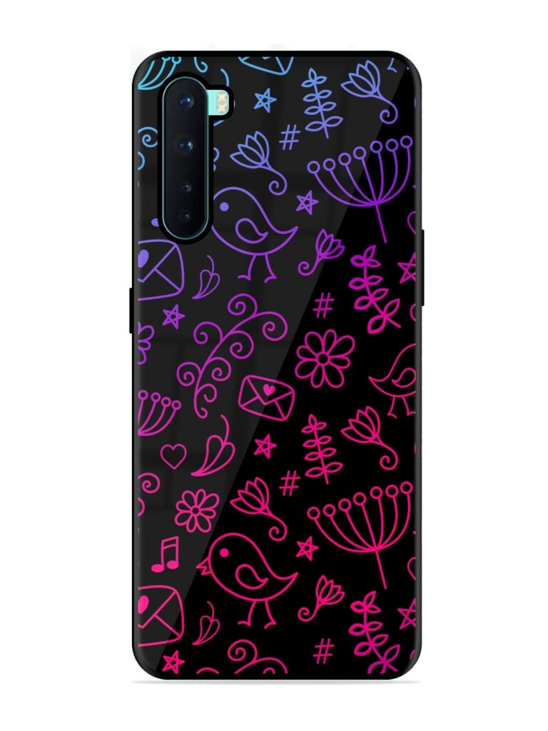 Cool Girly Glossy Metal Phone Cover for OnePlus Nord Zapvi