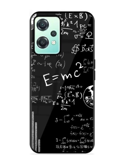 E=Mc2 Mass?Energy Equivalence Glossy Metal Phone Cover for OnePlus Nord CE 2 Lite (5G) Zapvi