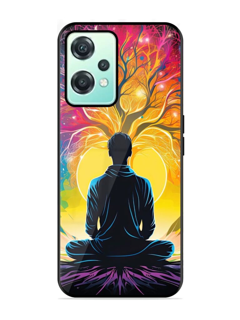 Mind Colourful Glossy Metal Phone Cover for OnePlus Nord CE 2 Lite (5G) Zapvi