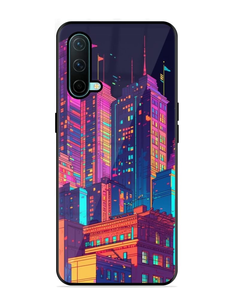 City View Premium Glass Case for OnePlus Nord CE (5G) Zapvi