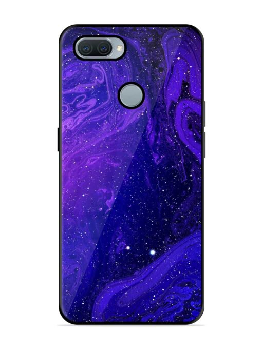 Galaxy Acrylic Abstract Art Premium Glass Case for Oppo A11K Zapvi