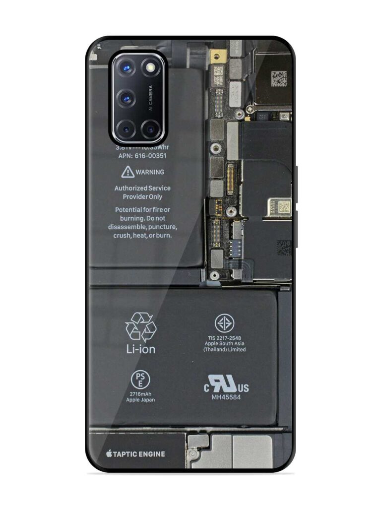 Phone Insider Premium Glass Case for Oppo A52 Zapvi