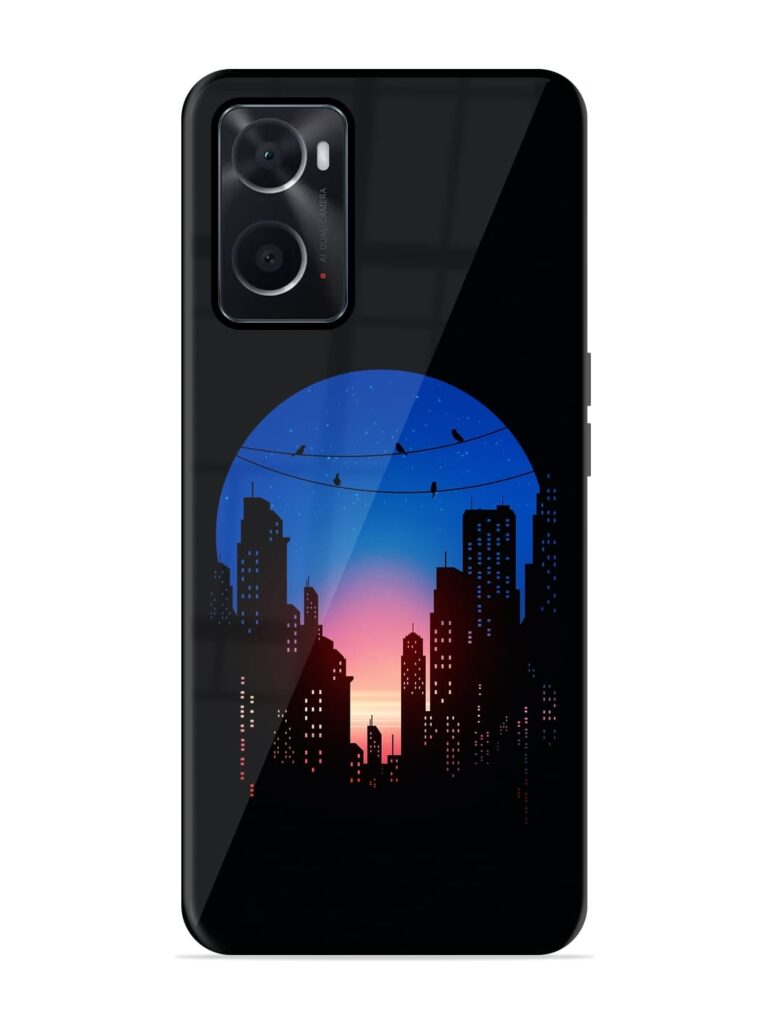 Minima City Vibe Premium Glass Case for Oppo A76 Zapvi