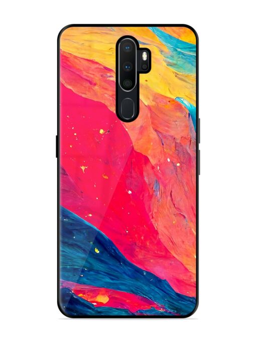 Starry Night Glossy Metal TPU Case for Oppo A9 (2020) Zapvi