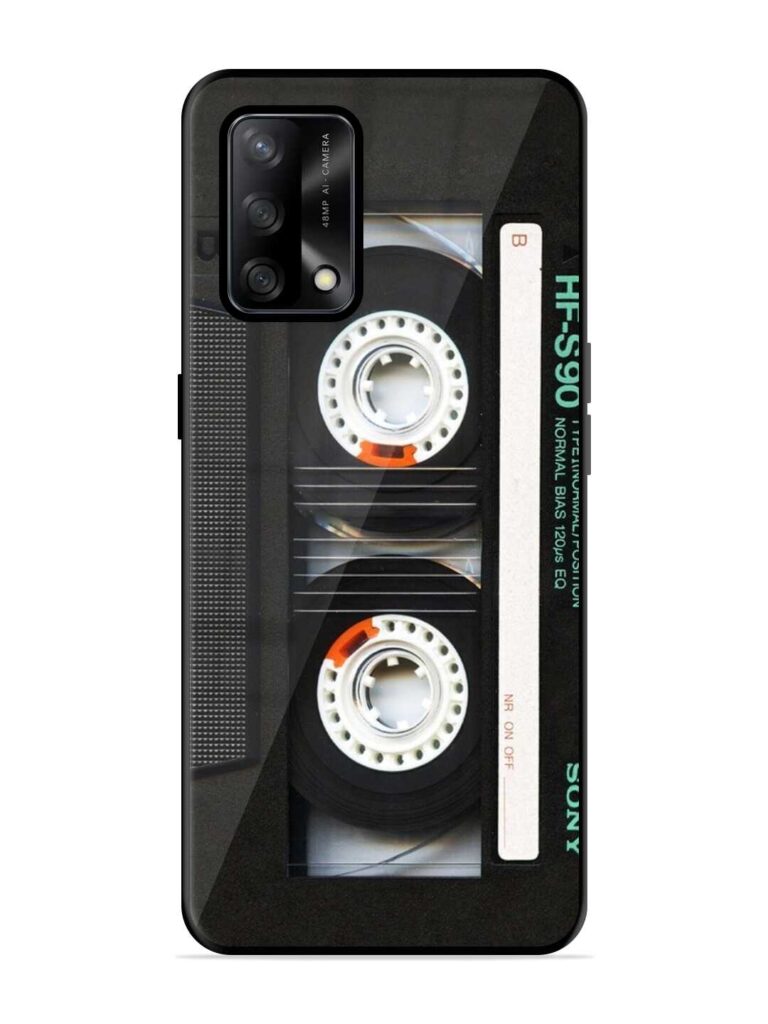 Sony Hf-S90 Cassette Glossy Metal TPU Case for Oppo F19 Zapvi