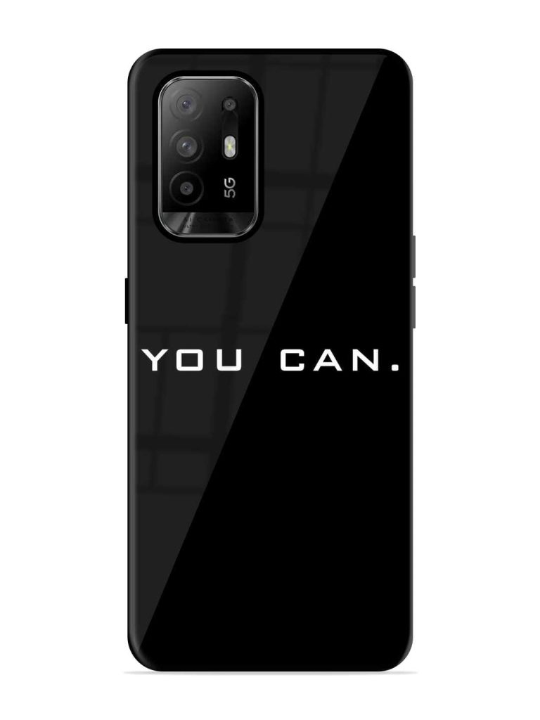 You Can Glossy Metal TPU Case for Oppo F19 Pro Plus Zapvi
