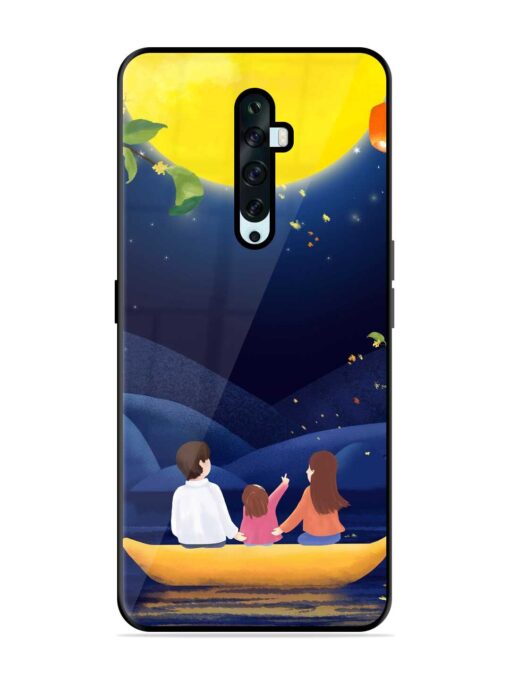 Happy Family And Beautiful View Glossy Metal TPU Case for Oppo Reno 2Z Zapvi