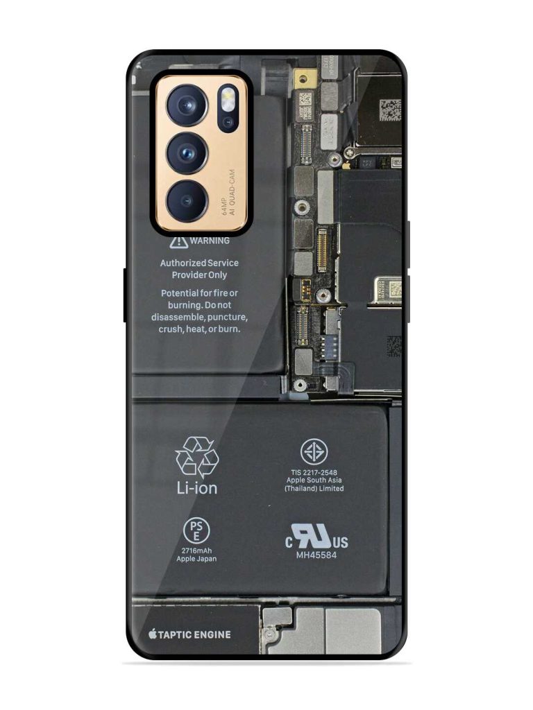 Phone Insider Premium Glass Case for Oppo Reno 6 Pro (5G) Zapvi