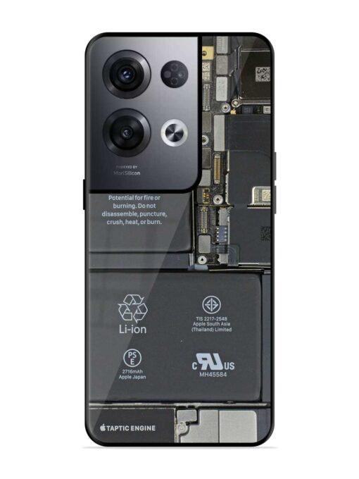 Phone Insider Premium Glass Case for Oppo Reno 8 Pro (5G) Zapvi