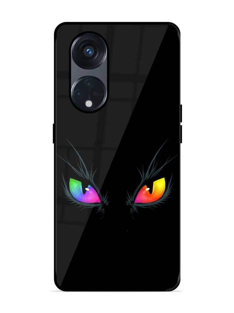 Cat Eyes Premium Glass Case for Oppo Reno 8T (5G) Zapvi