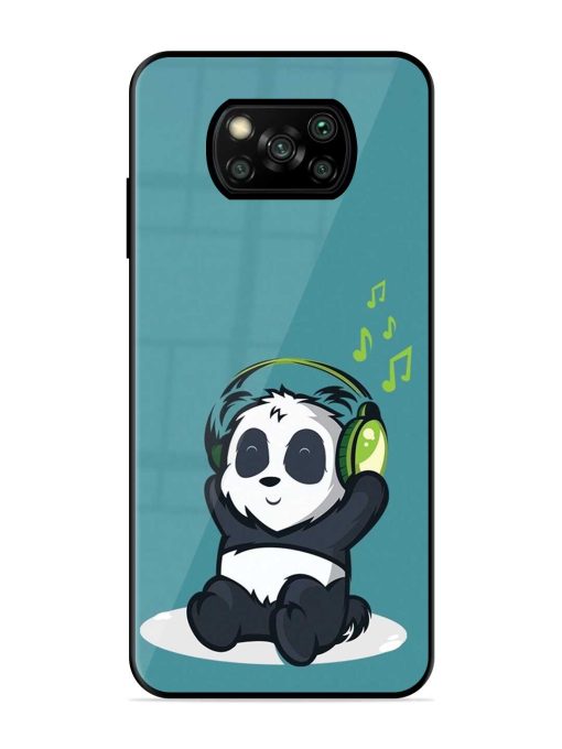 Music Panda Glossy Metal TPU Case for Poco X3 Pro Zapvi