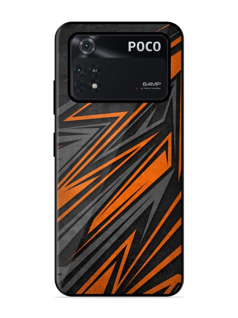 Santana Row Lunar Glossy Metal TPU Case for Poco X4 Pro (5G) Zapvi