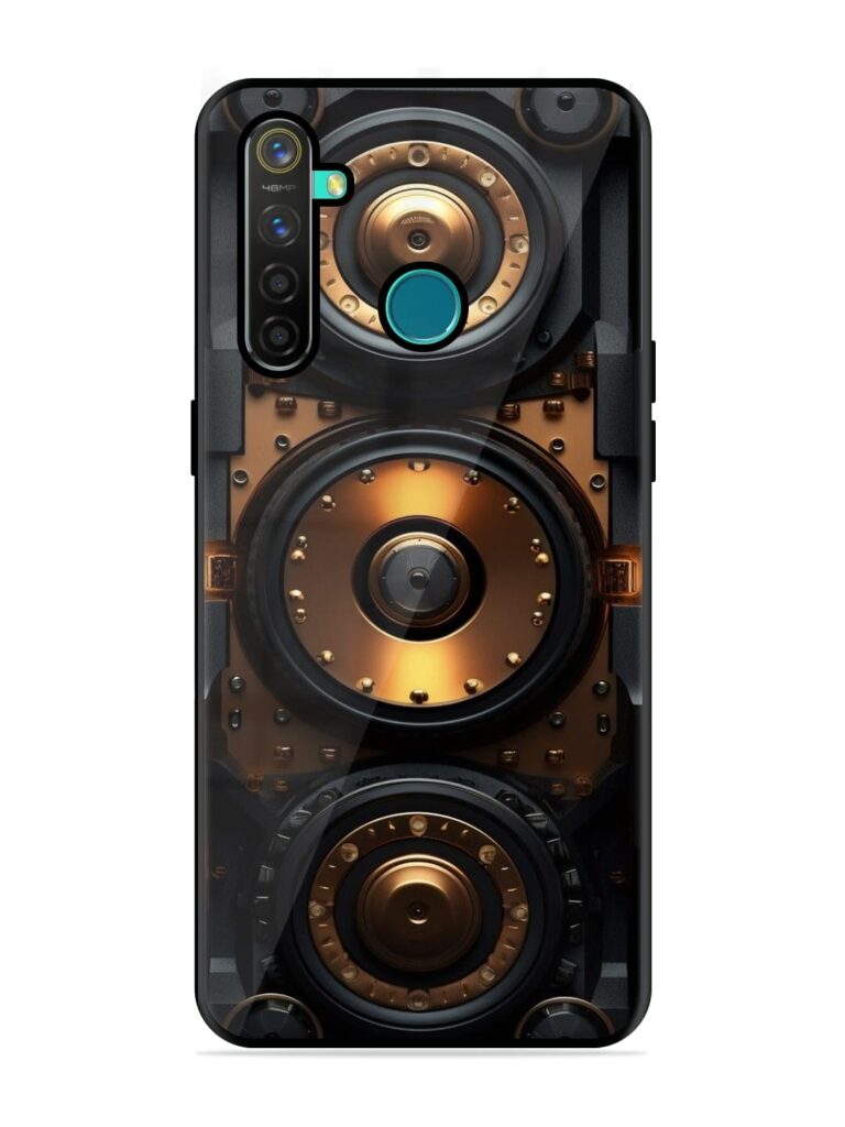 Sound Box Premium Glass Case for Realme 5 Pro Zapvi