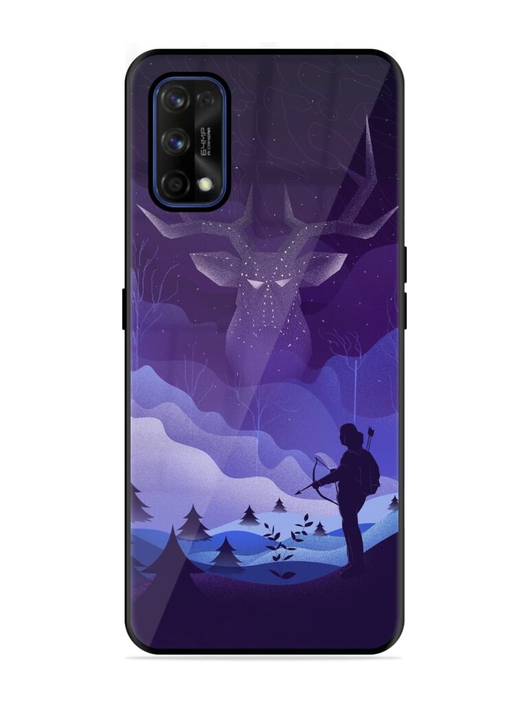 Deer Forest River Glossy Metal TPU Case for Realme 7 Pro Zapvi