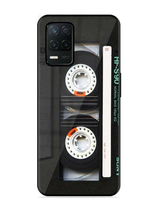 Sony Hf-S90 Cassette Glossy Metal Phone Cover for Realme 8 (5G) Zapvi