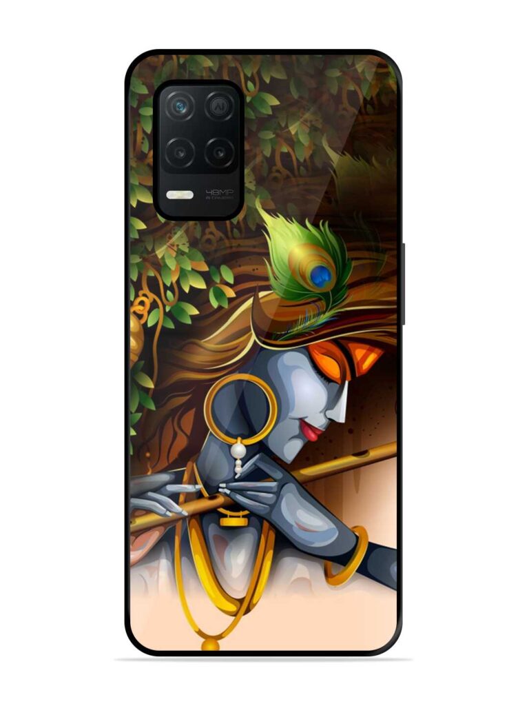Krishna Glossy Metal Phone Cover for Realme 9 (5G) Zapvi