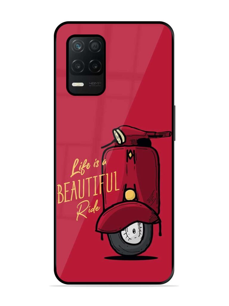 Life Is Beautiful Rides Glossy Metal Phone Cover for Realme 9 (5G) Zapvi