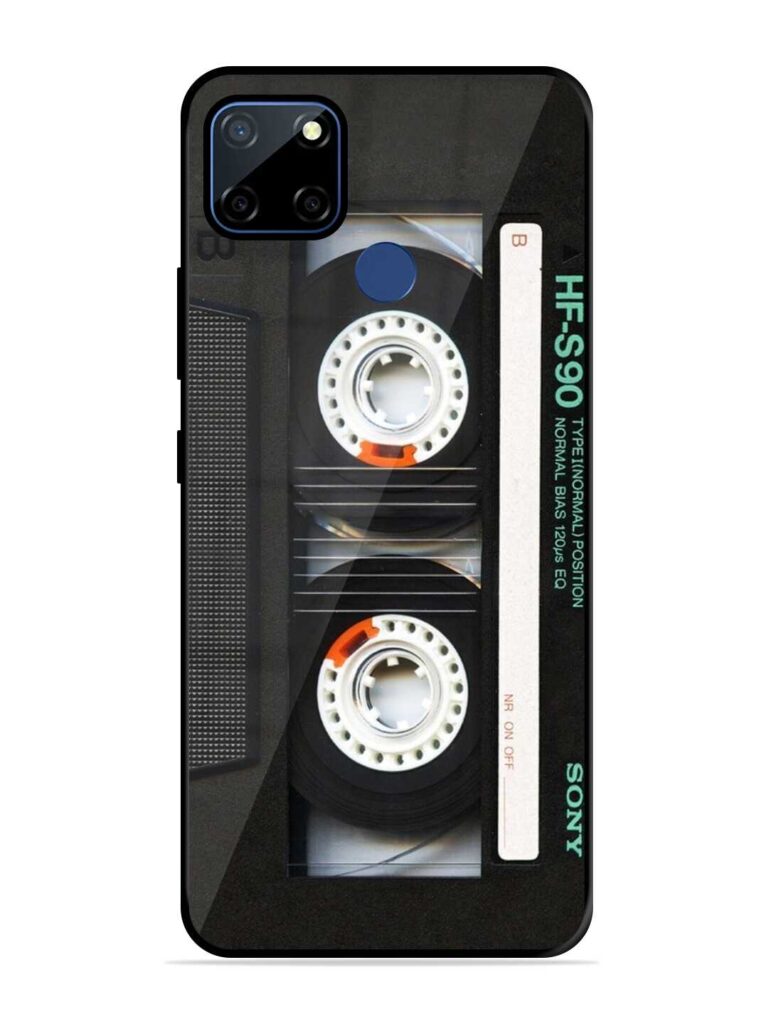 Sony Hf-S90 Cassette Glossy Metal TPU Case for Realme C12 Zapvi
