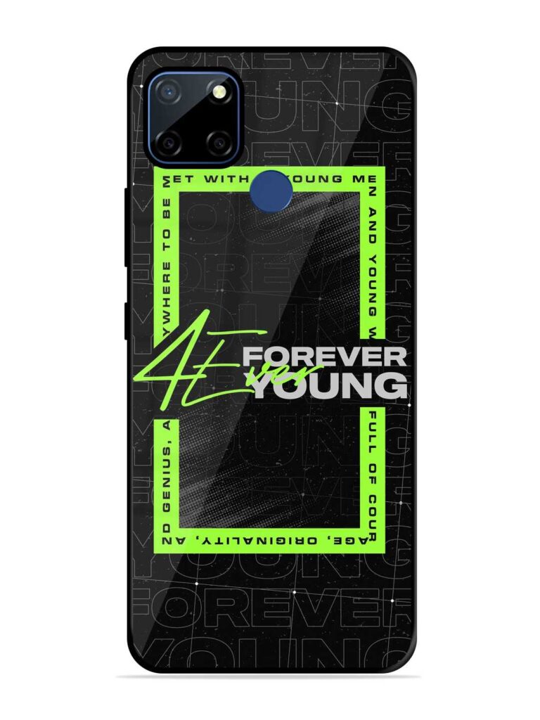 Forever Young Glossy Metal TPU Case for Realme C12 Zapvi