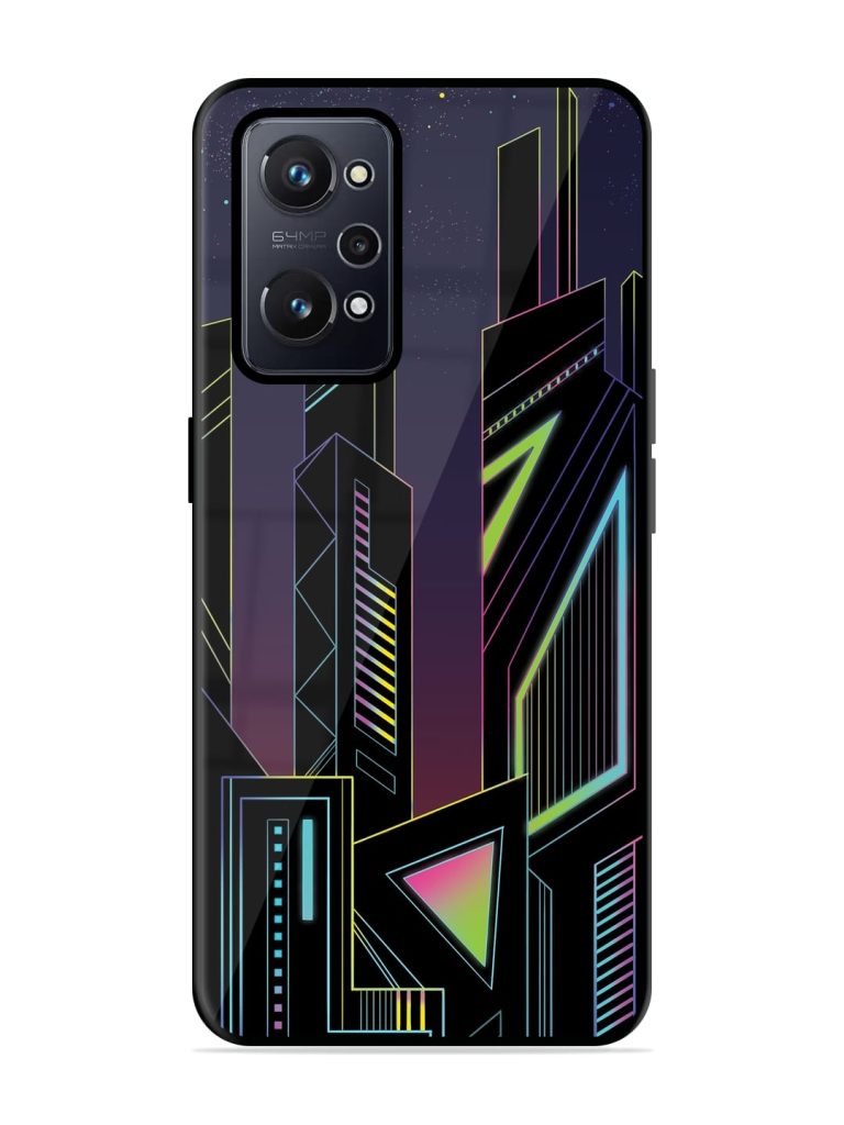 Neon Dreamscape Glossy Metal TPU Case for Realme GT Neo 2 Zapvi