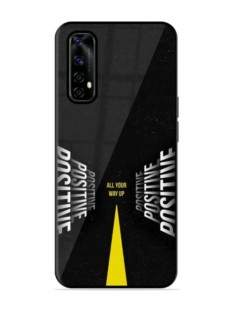 All Your Way Up Positive Glossy Metal Phone Cover for Realme Narzo 20 Pro Zapvi
