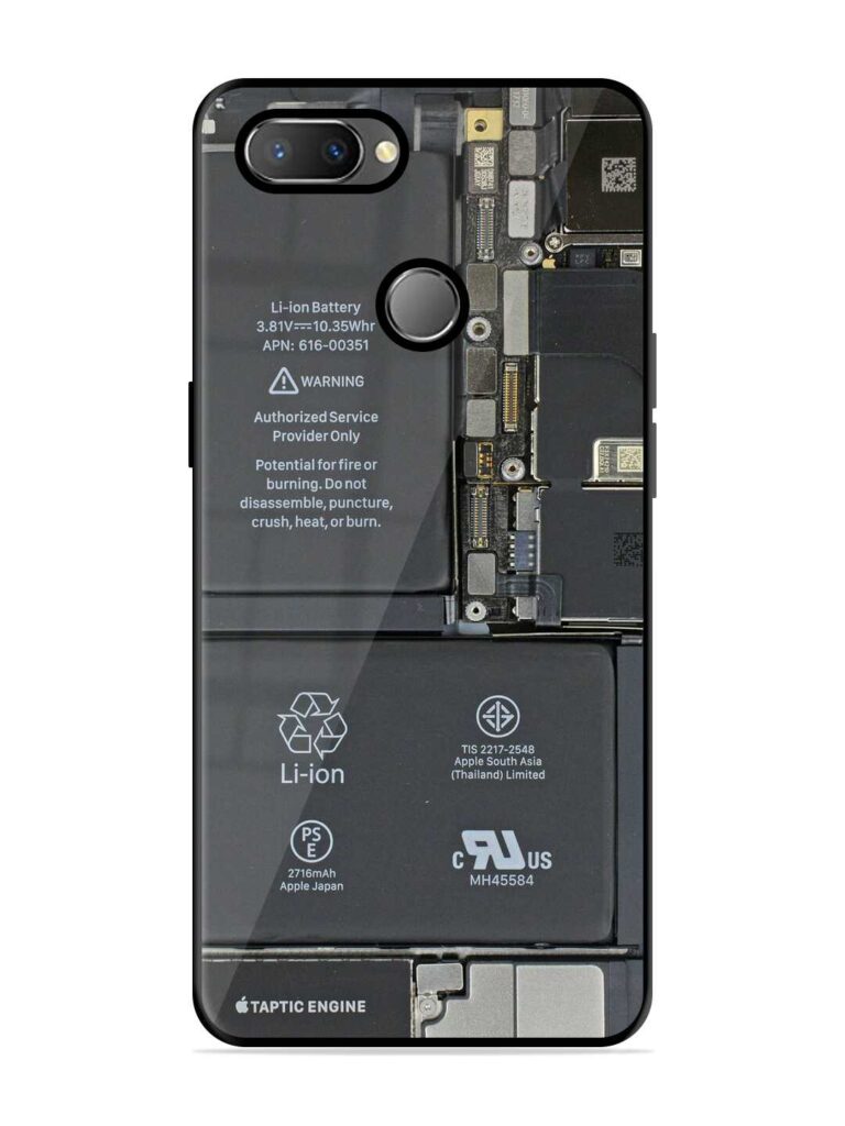 Phone Insider Premium Glass Case for Realme U1 Zapvi
