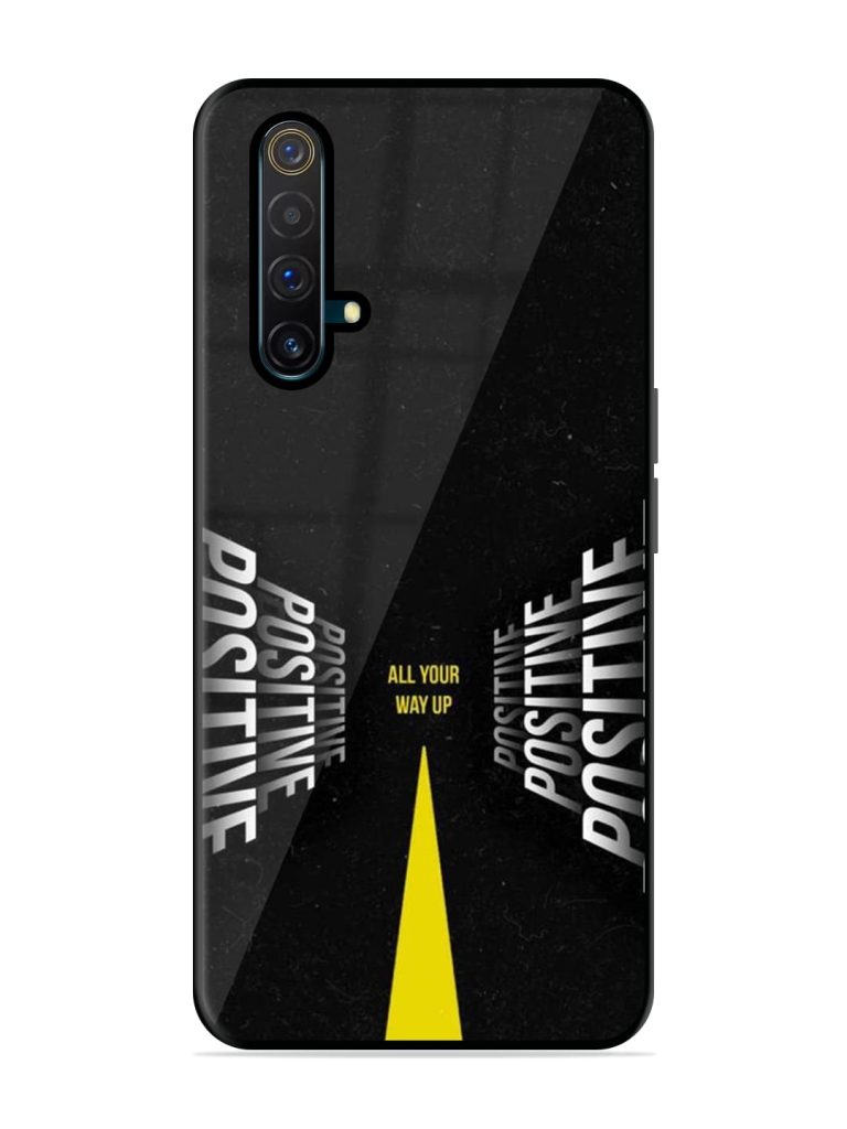 All Your Way Up Positive Glossy Metal TPU Case for Realme X3 Zapvi