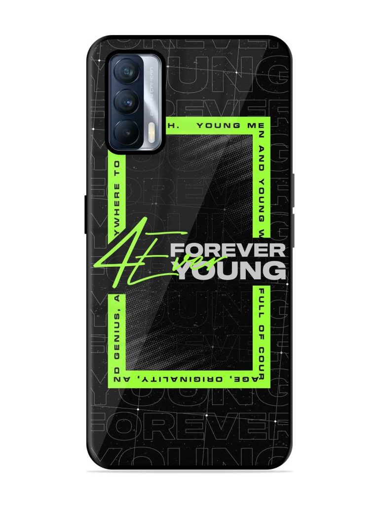 Forever Young Glossy Metal TPU Case for Realme X7 (5G) Zapvi