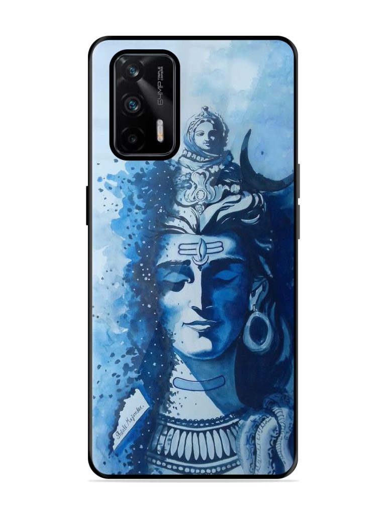 Shiv Art Glossy Metal Phone Cover for Realme X7 Max (5G) Zapvi