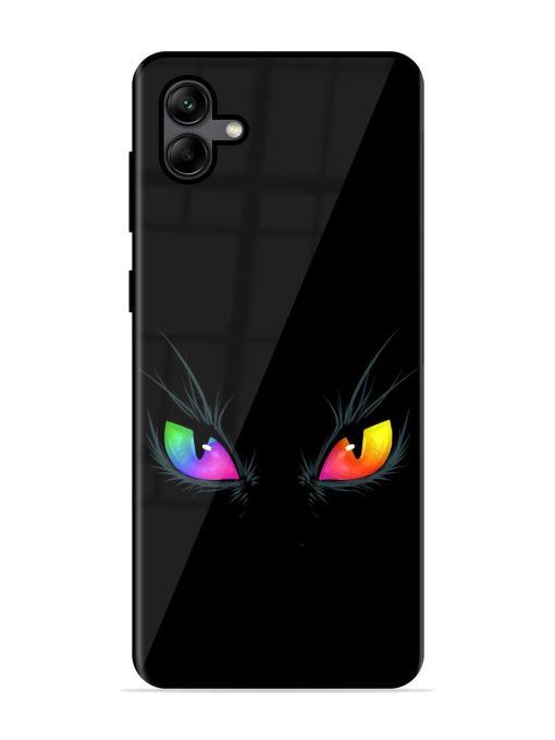 Cat Eyes Premium Glass Case for Samsung Galaxy A04 Zapvi