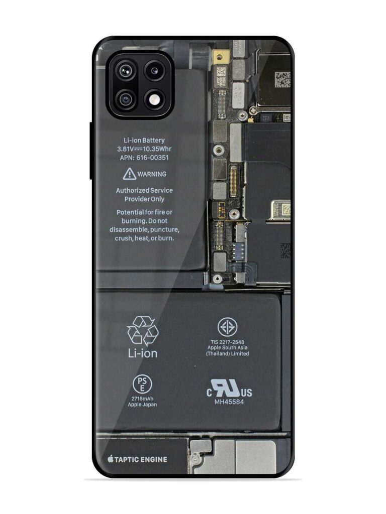 Phone Insider Premium Glass Case for Samsung Galaxy F42 (5G) Zapvi