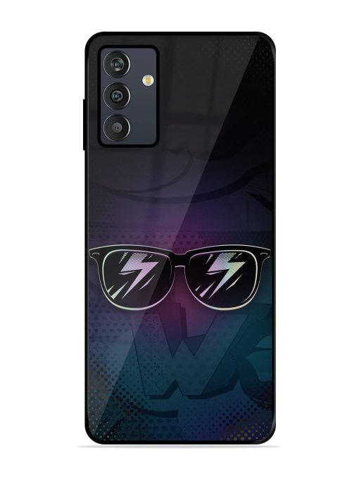 Sunglasses Art Premium Glass Case for Samsung Galaxy M13 (4G) Zapvi