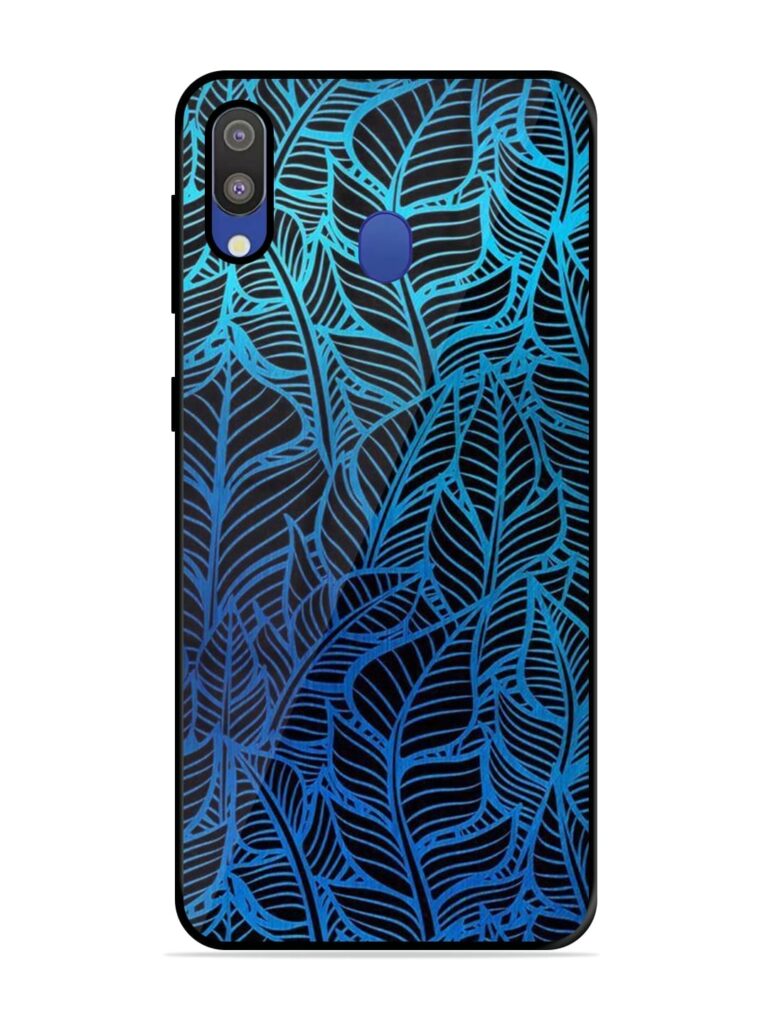 Decorative Topical Premium Glass Case for Samsung Galaxy M20 Zapvi