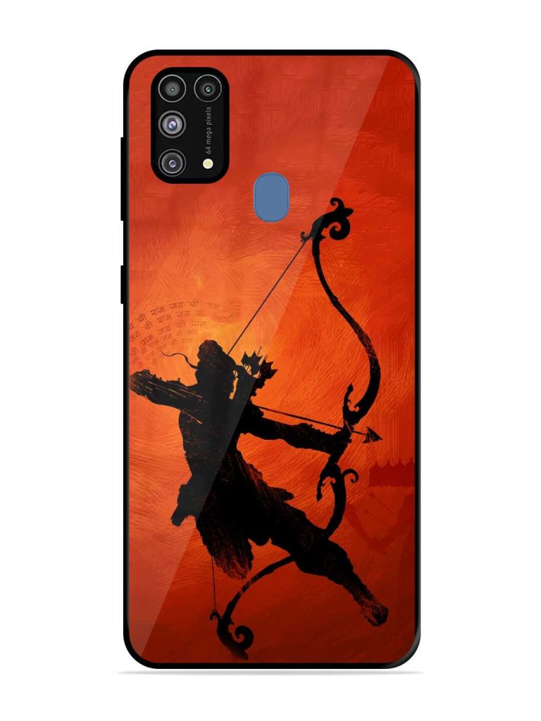 Illustration Lord Rama Glossy Metal Phone Cover for Samsung Galaxy M31 Zapvi