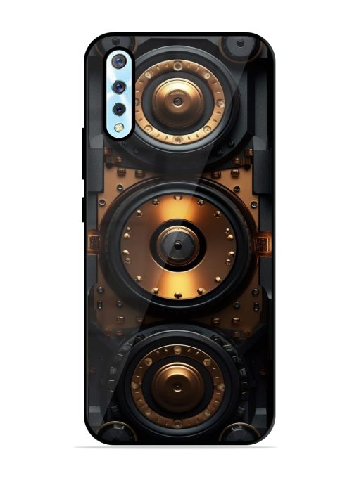 Sound Box Glossy Metal TPU Case for Vivo S1 Zapvi