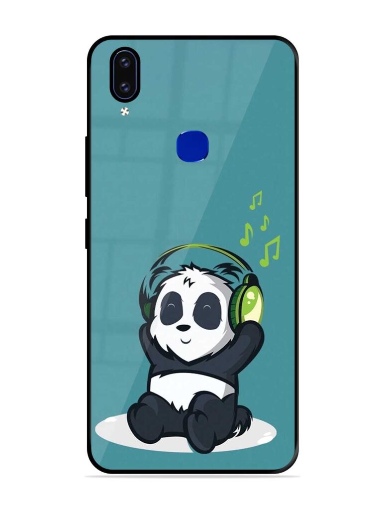 Music Panda Premium Glass Case for Vivo V9 Youth Zapvi