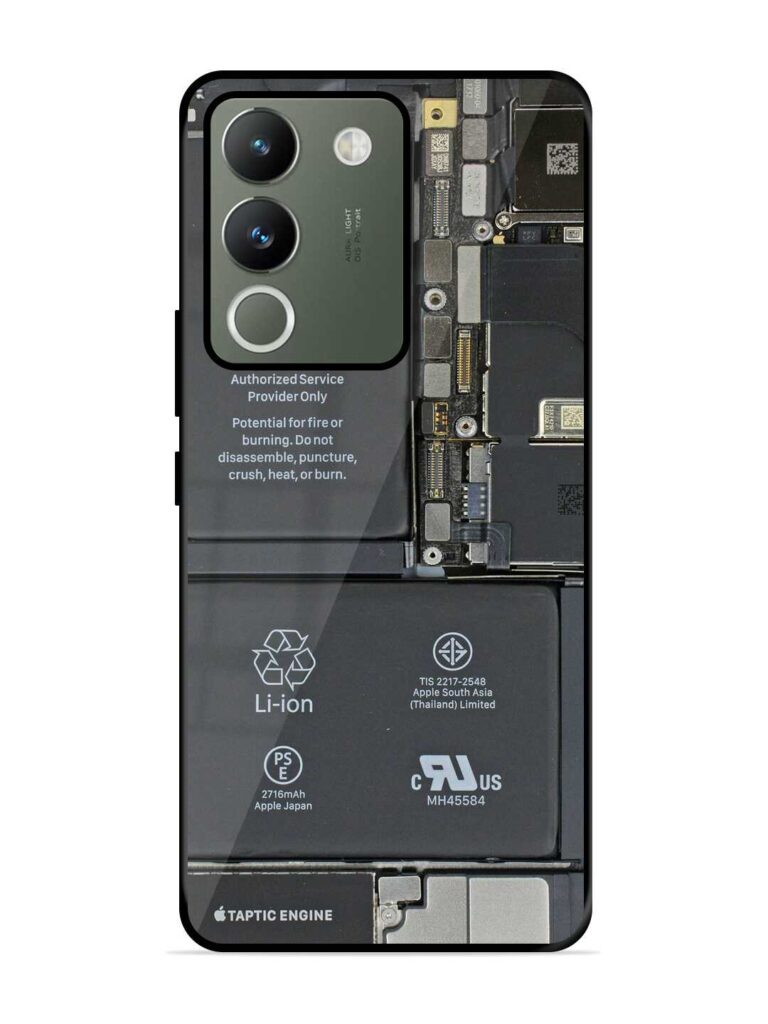 Phone Insider Glossy Metal Phone Cover for Vivo Y200 (5G) Zapvi